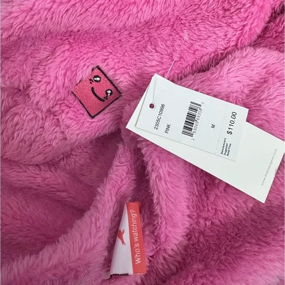 🅽🅴🆆 Staple Pigeon Netflix pink soft fluffy comfy pullover unisex sweater, M