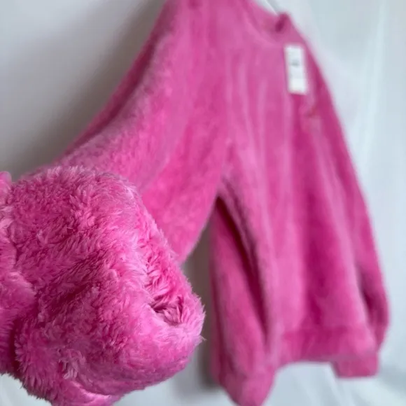 🅽🅴🆆 Staple Pigeon Netflix pink soft fluffy comfy pullover unisex sweater, M