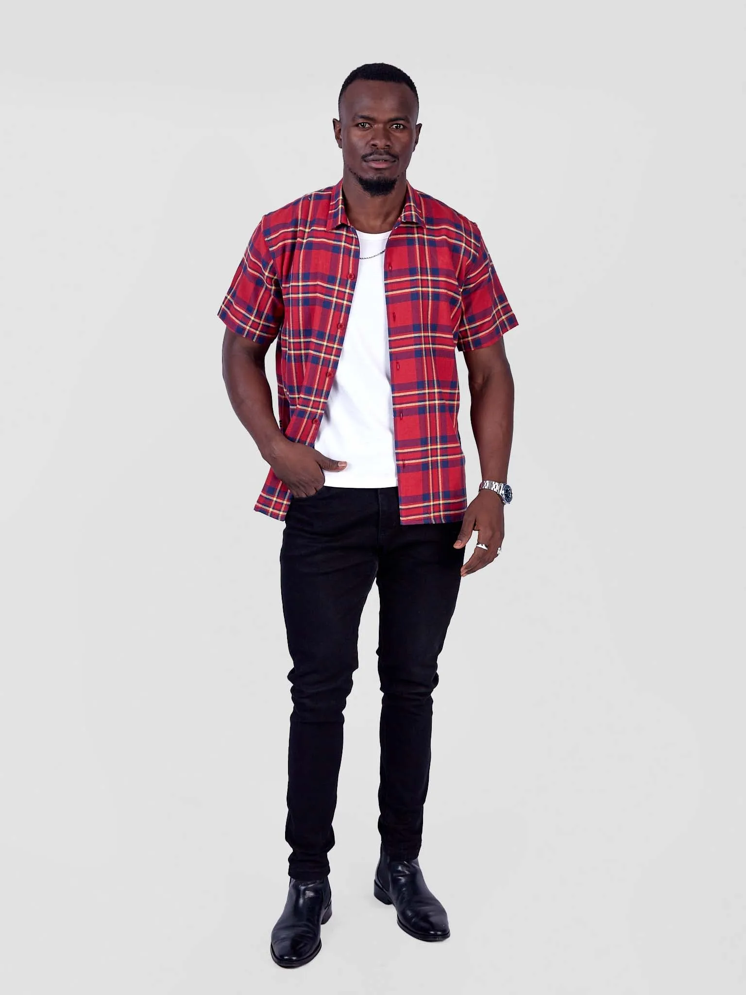 100% Cotton Shuka Classic Men's Shirt