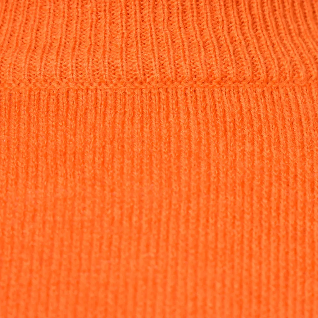 1960s Vintage Orange LS Sweater