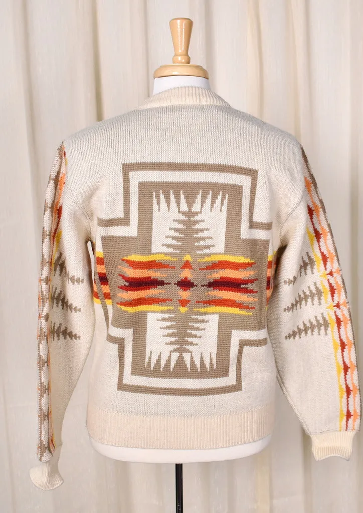 1970s Vintage Pendleton Aztec Sweater