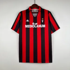 1989 - 1990 AC Milan Home  - Retro Jersey
