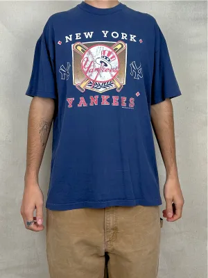 1991 New York Yankees MLB Vintage T-Shirt Size L-XL