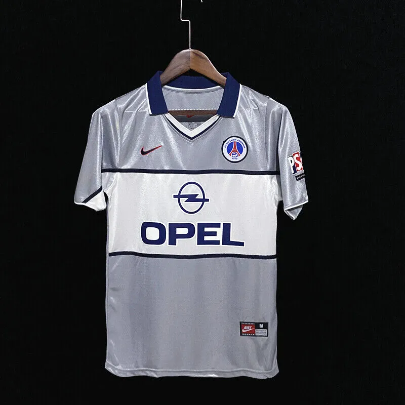 2000 PSG Away - RONALDINHO 21 Print - Retro Jersey