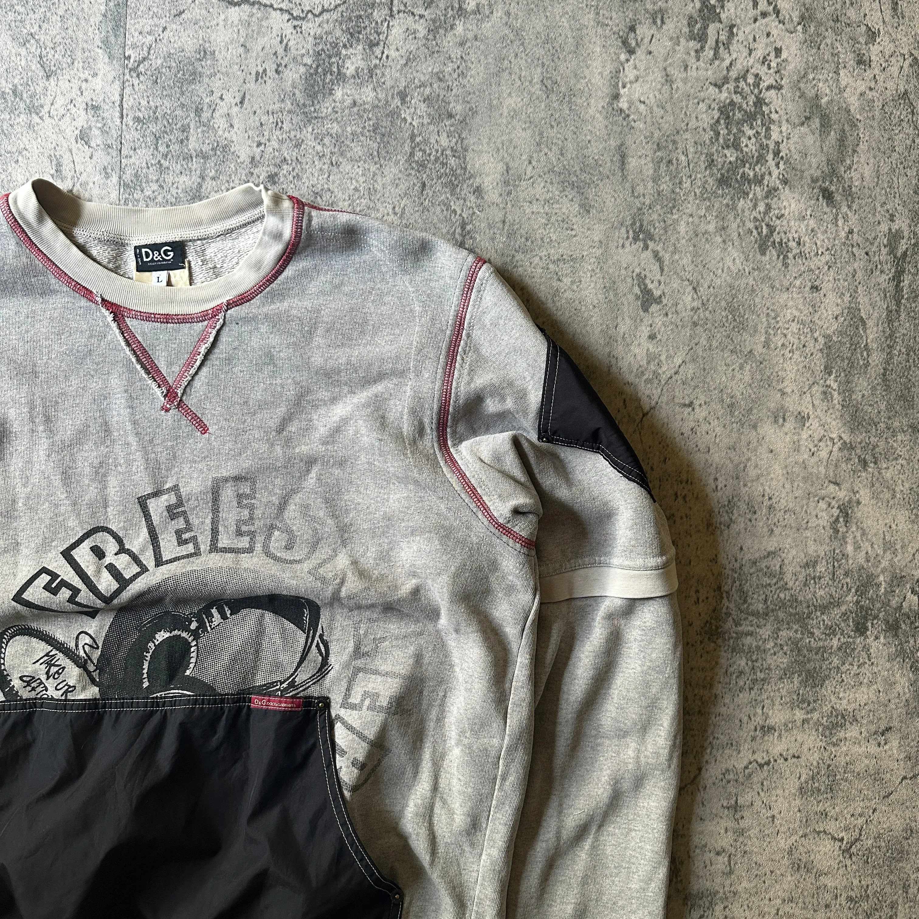 2000s Dolce & Gabbana Layered Crewneck