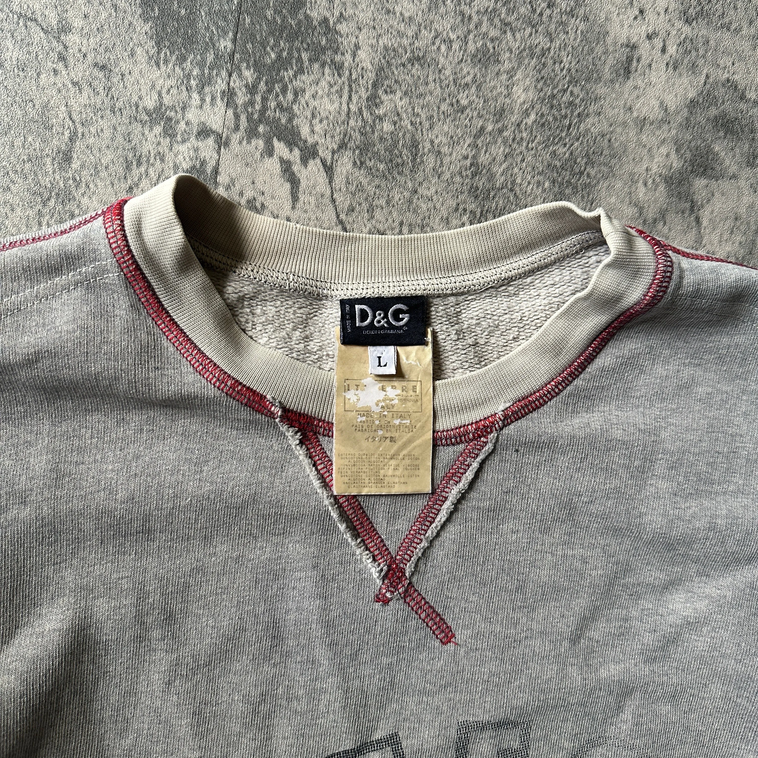 2000s Dolce & Gabbana Layered Crewneck