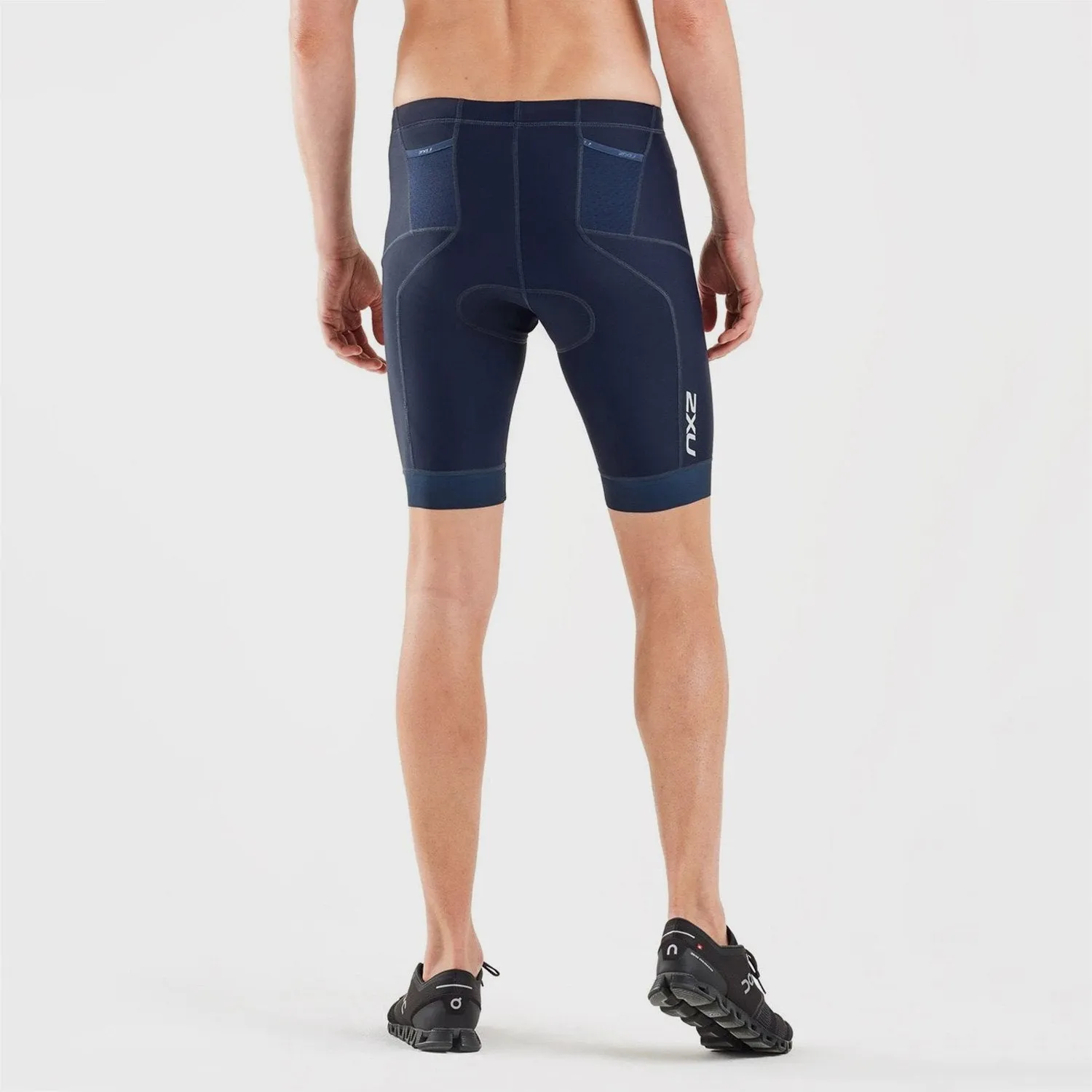 2XU Herren Perform Tri Shorts 9inch Midnight/Fresh Blue