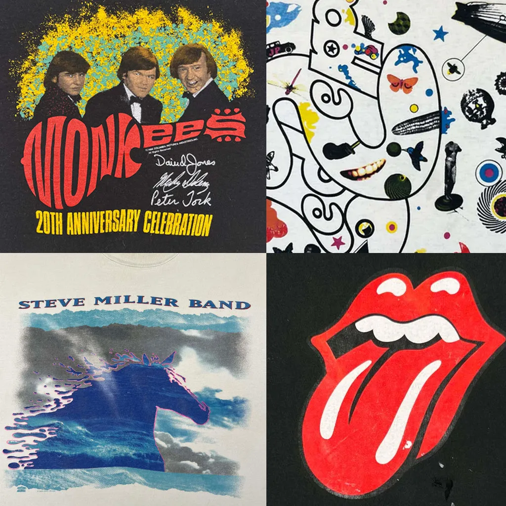 $30 Vintage Band Tees- SELECT TEE