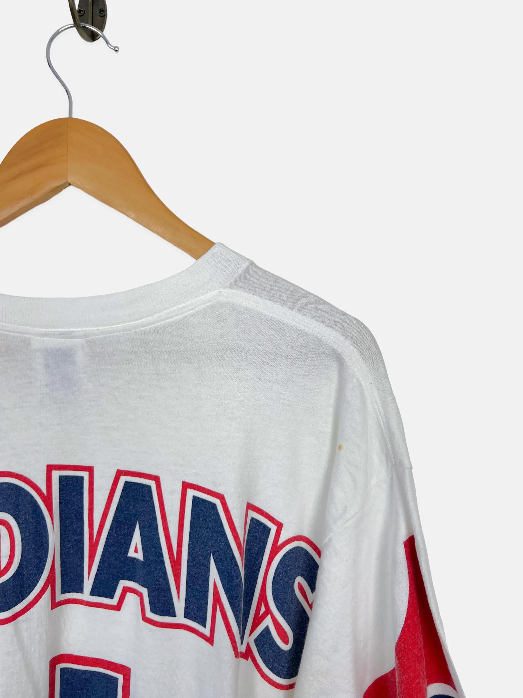 90's Cleveland Indians MLB USA Made Vintage T-Shirt Size XL