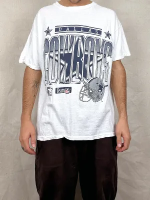 90's Dallas Cowboys Starter NFL USA Made Vintage T-Shirt Size L-XL