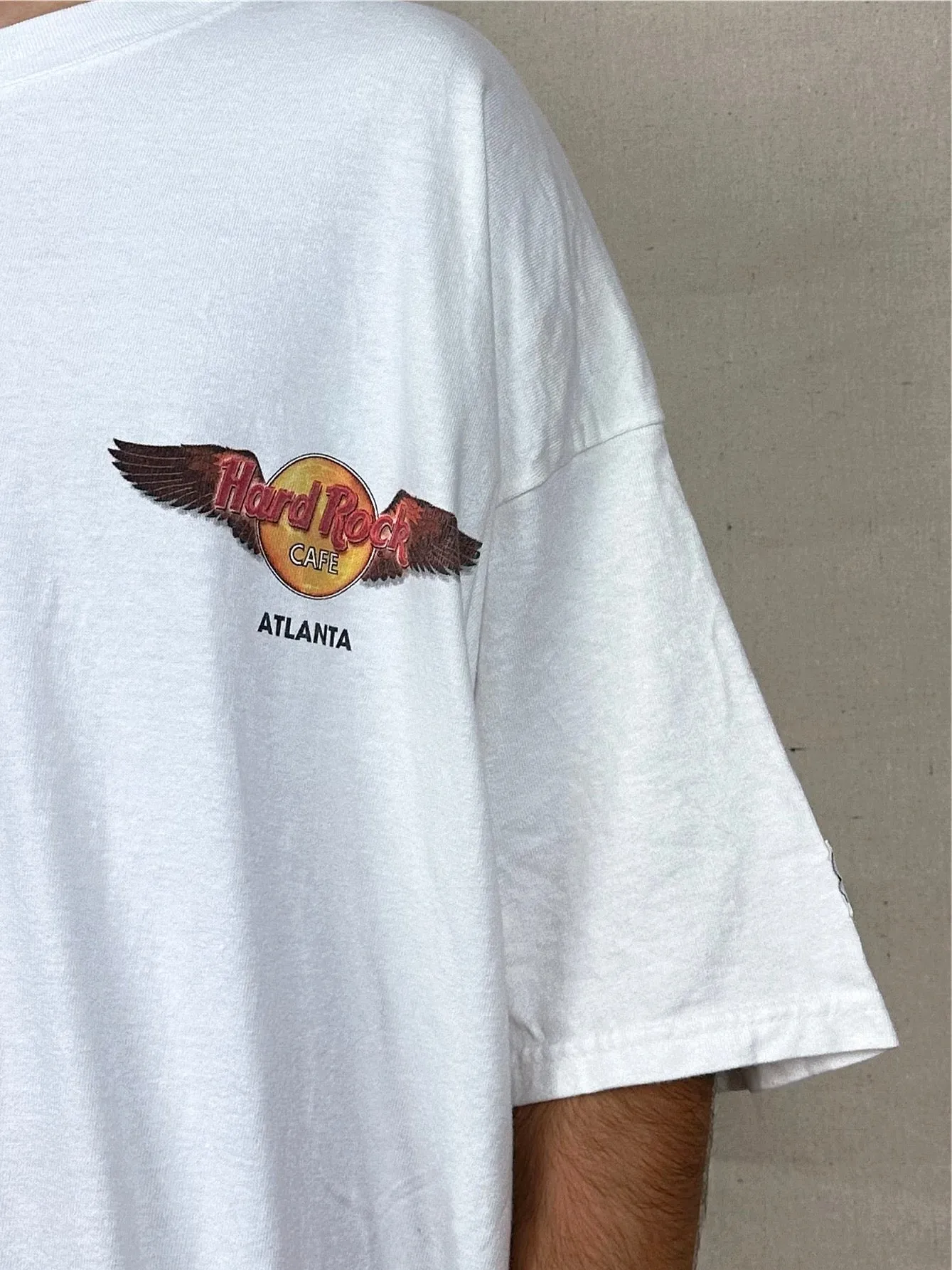 90's Hard Rock Cafe Atlanta Vintage T-Shirt Size 3-4XL