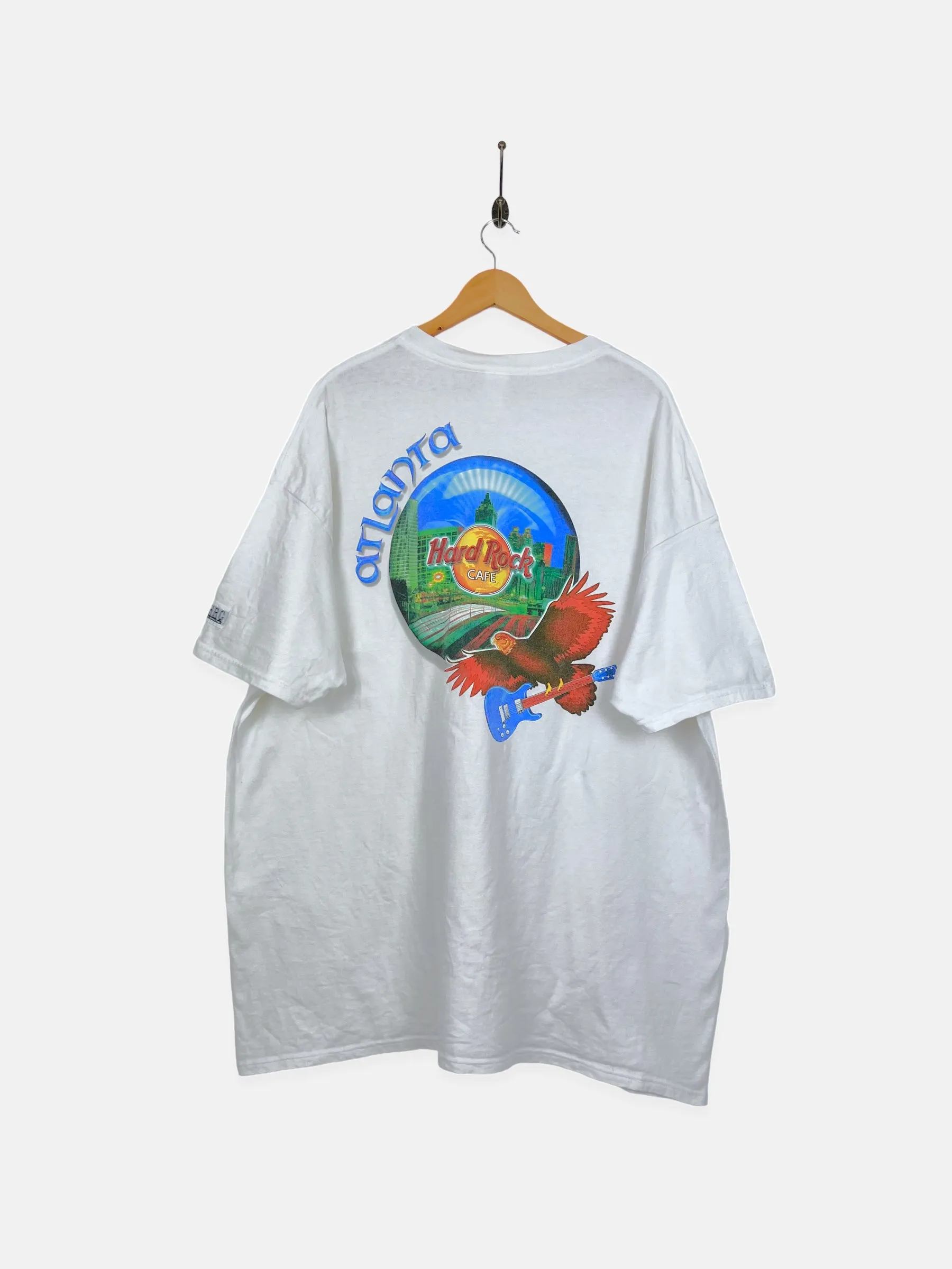 90's Hard Rock Cafe Atlanta Vintage T-Shirt Size 3-4XL