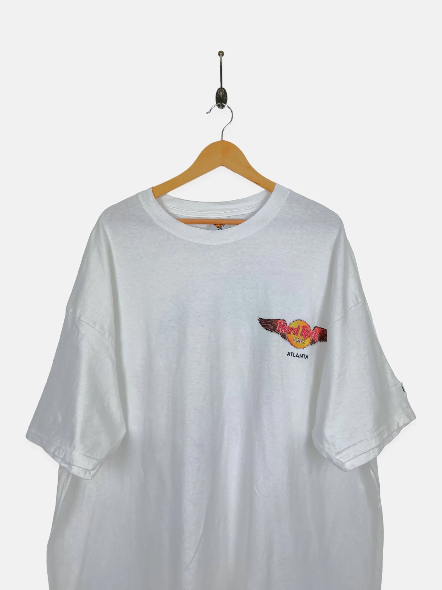 90's Hard Rock Cafe Atlanta Vintage T-Shirt Size 3-4XL
