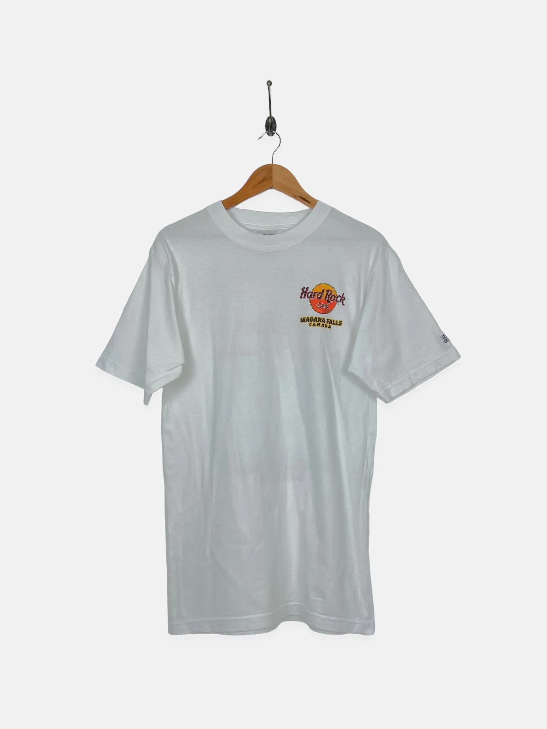 90's Hard Rock Cafe Niagara Falls Canada USA Made Vintage T-Shirt Size 10