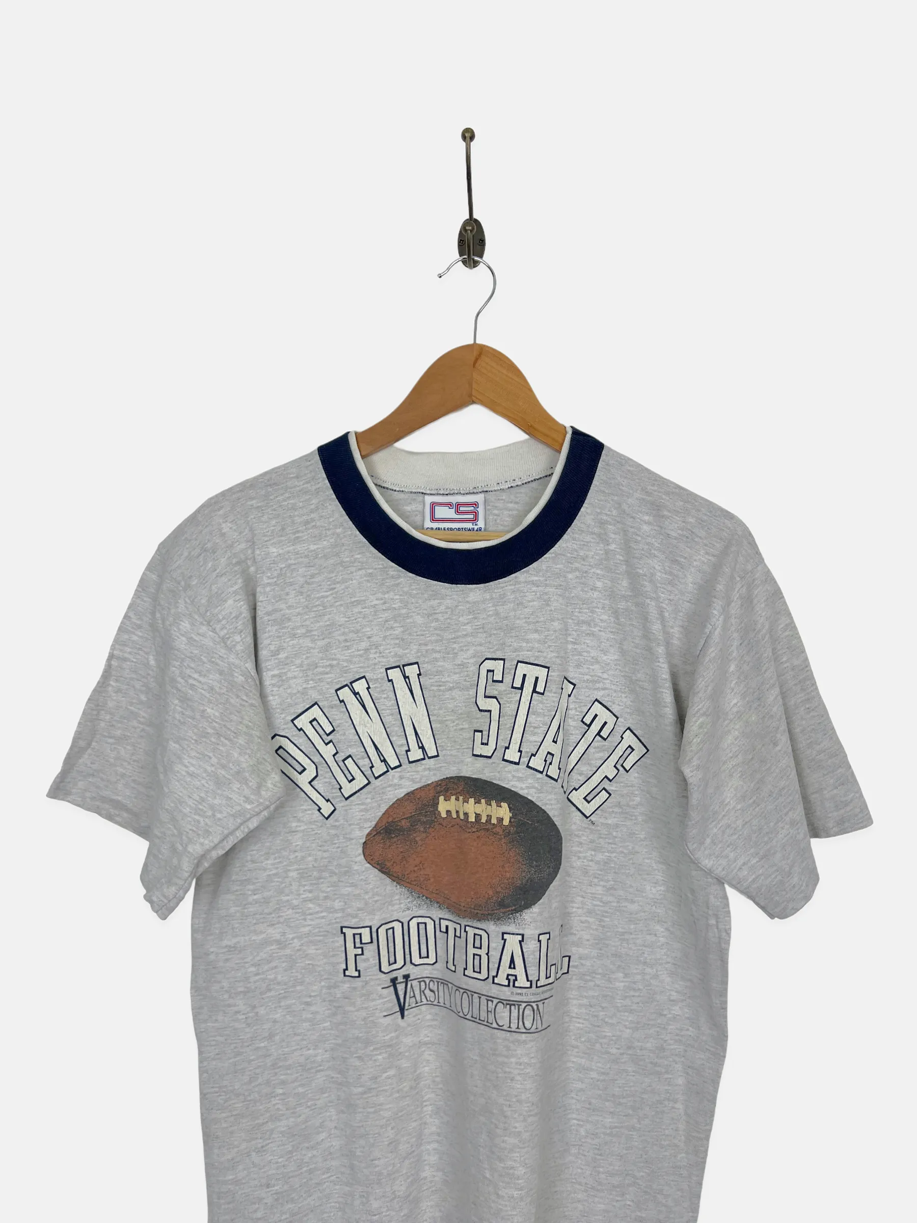90's Penn State Football USA Made Vintage T-Shirt Size 10