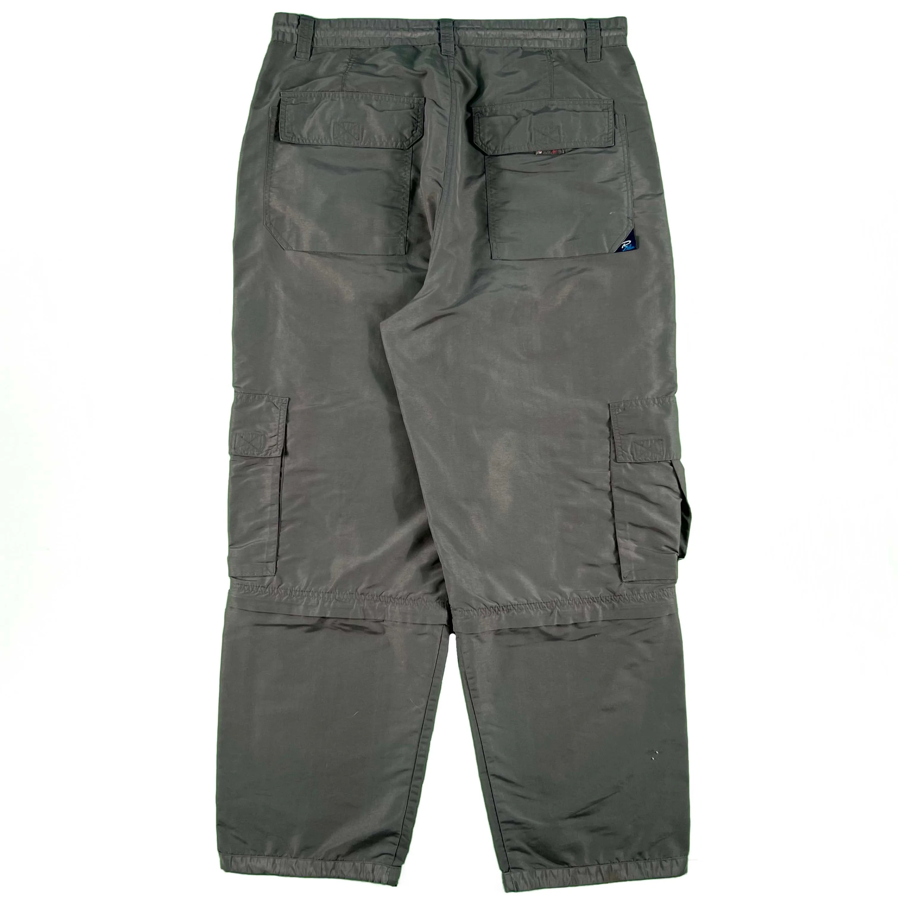 90s Raw Blues M-51 Style Nylon 2 in 1 Cargo Pants- 34x30