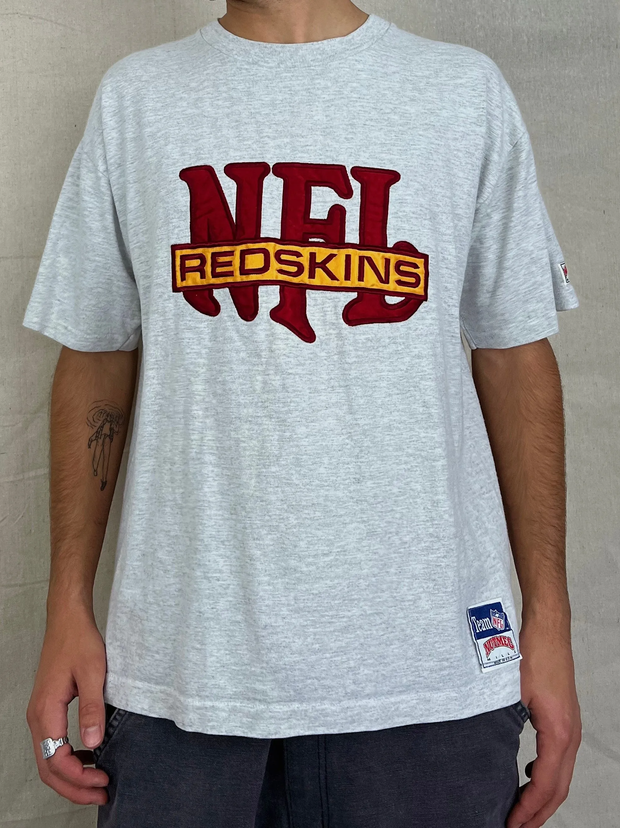 90's Washington Redskins NFL USA Made Vintage T-Shirt Size M
