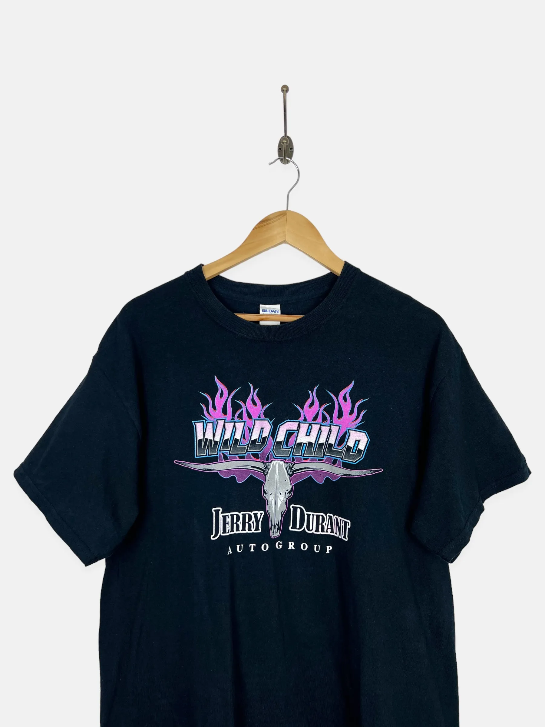 90's Wild Child Outlaw Pro Mod Vintage Racing T-Shirt Size 12-14