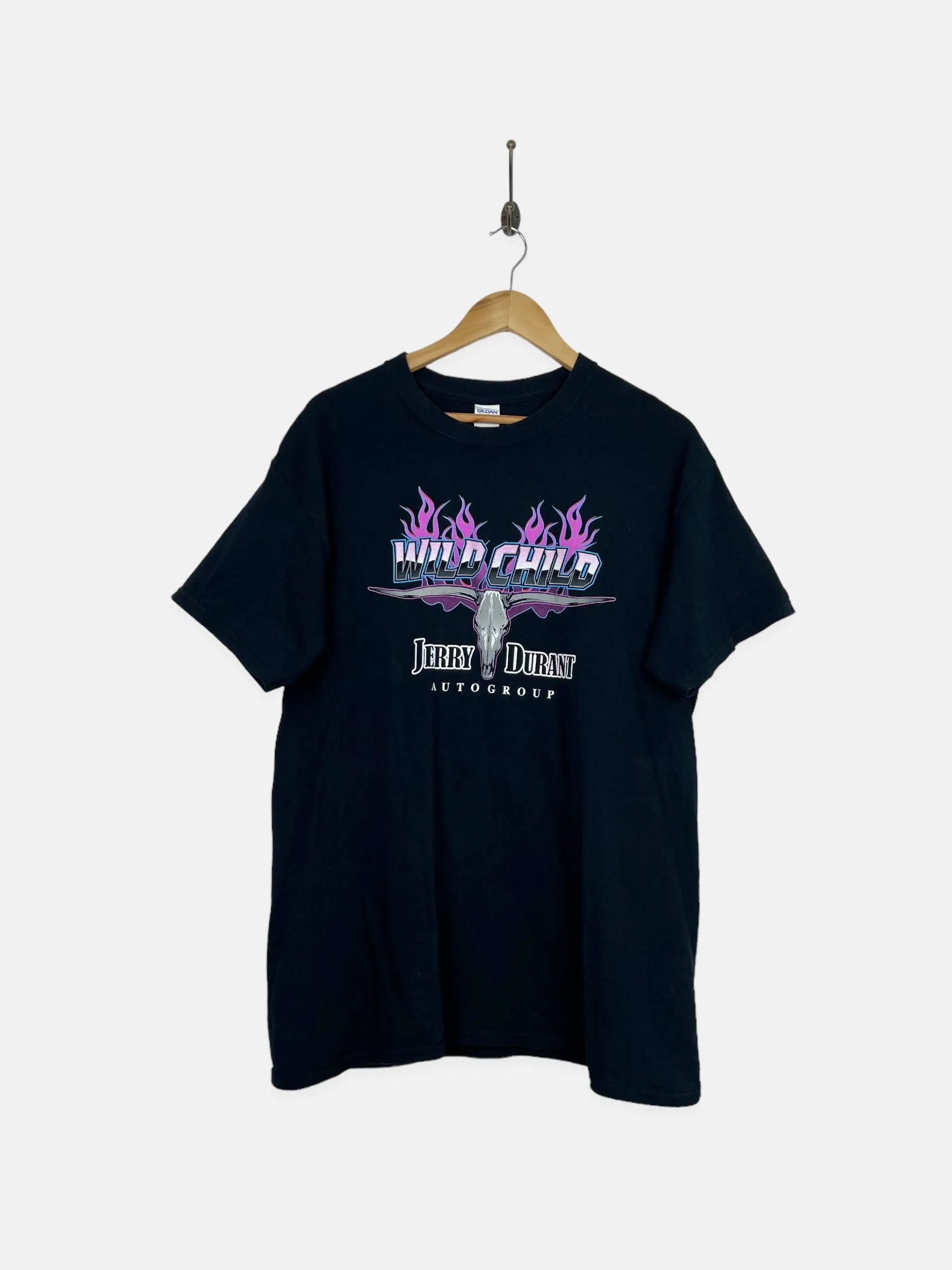 90's Wild Child Outlaw Pro Mod Vintage Racing T-Shirt Size 12-14