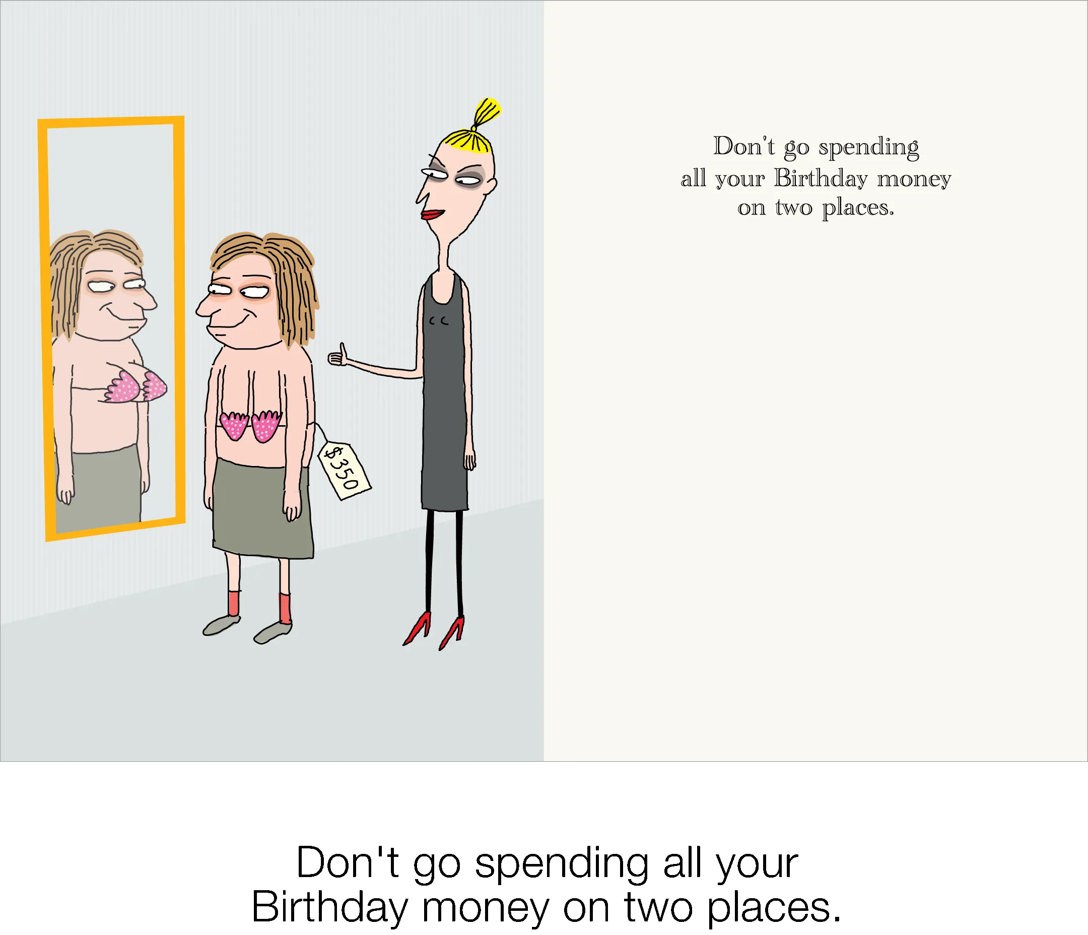 910 Booby Trap (Birthday Card)