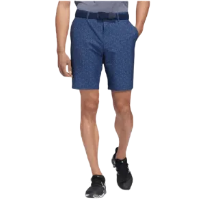 Adidas Ultimate365 9-Inch Printed Golf Shorts - Navy