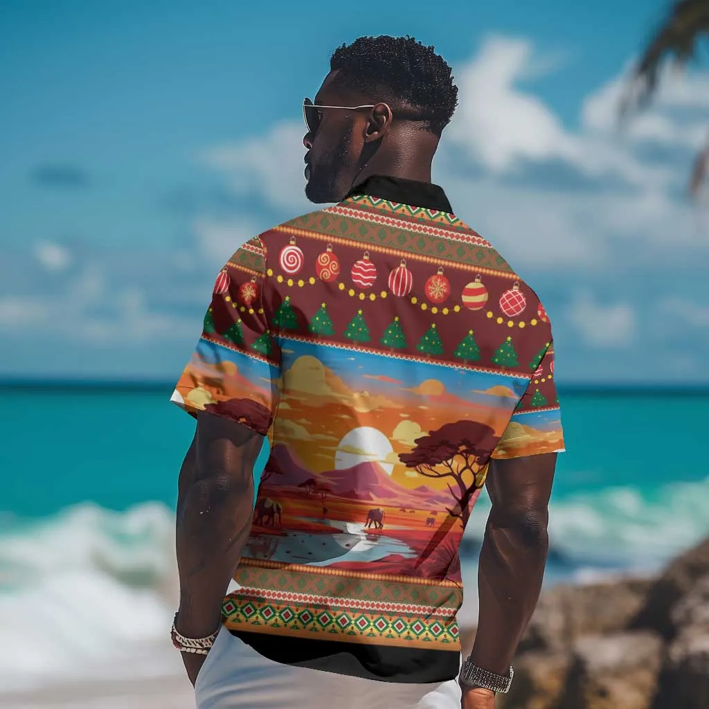 African Christmas Hawaiian Shirt Afro Heritage and Celebrated DT03