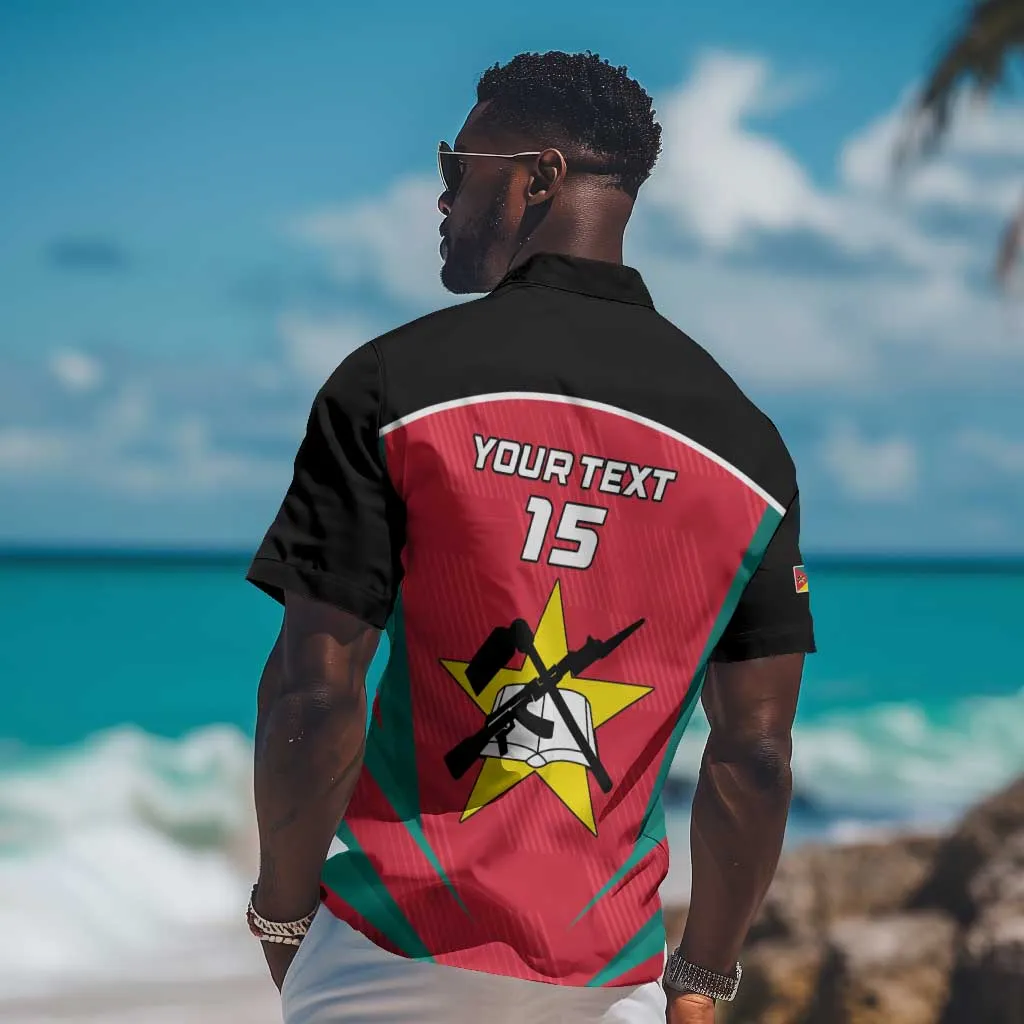 Afro Mozambique Football Custom Hawaiian Shirt Go Os Mambas LT15