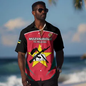 Afro Mozambique Football Custom Hawaiian Shirt Go Os Mambas LT15