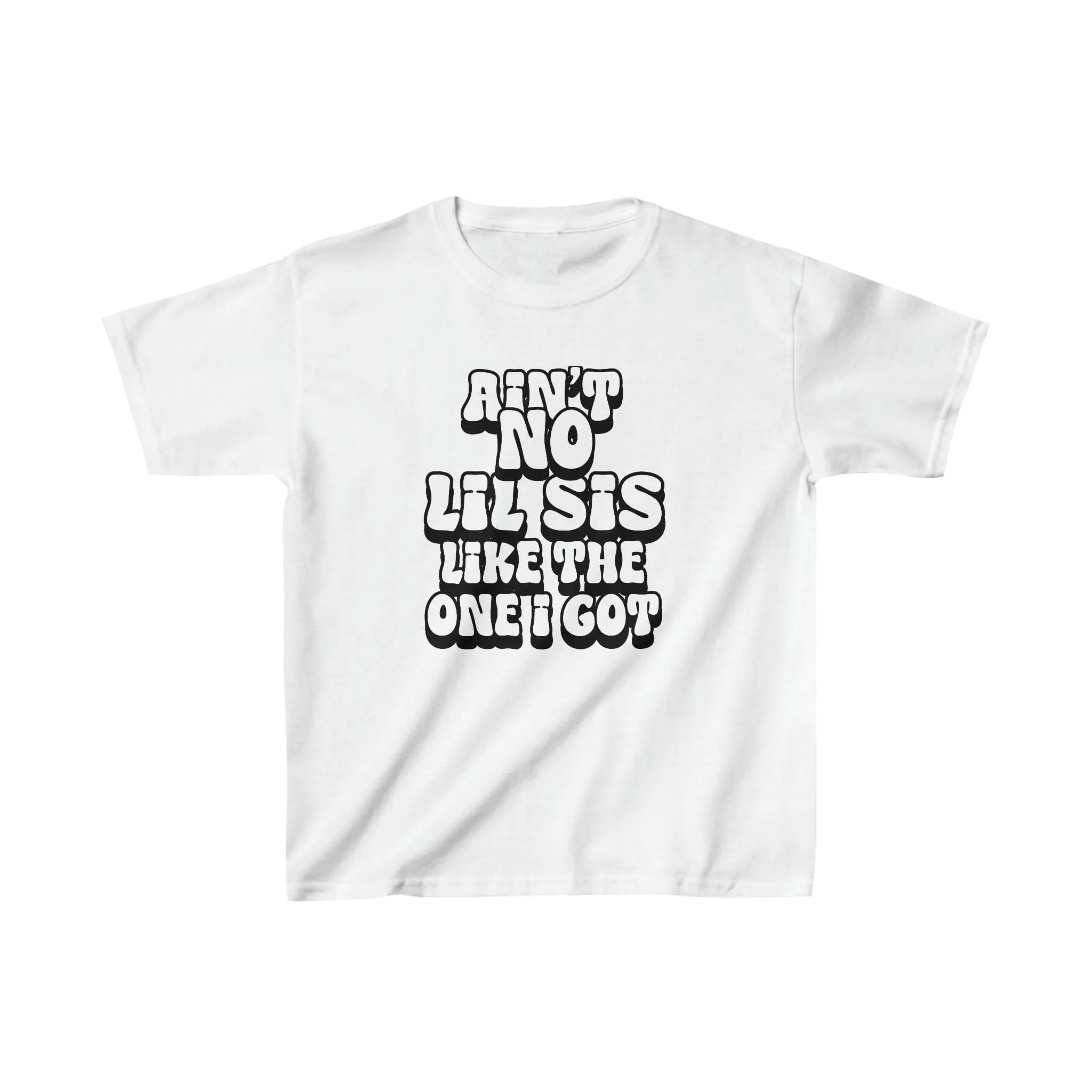 Ain't No Lil Sis Like The One I Got Kids Heavy Cotton™ Tee