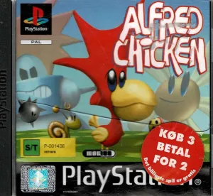 Alfred Chicken (kosmetiske fejl)