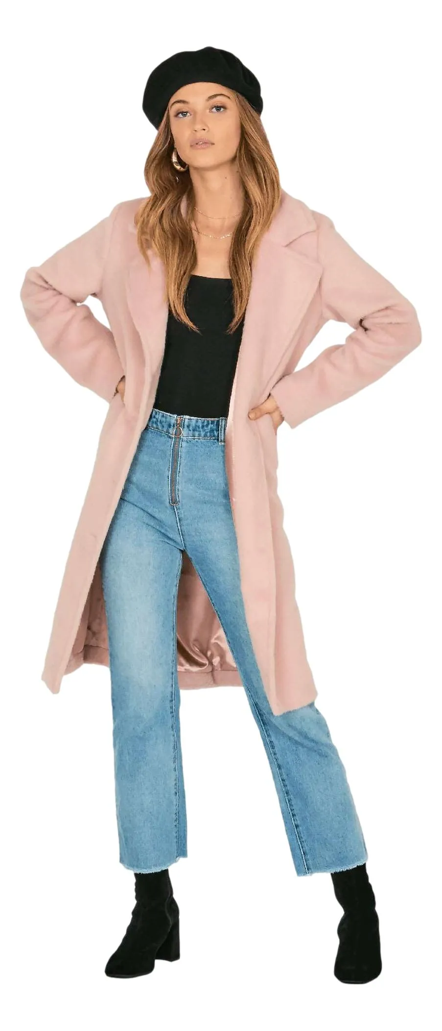 Amuse society looking Fab jacket - pink