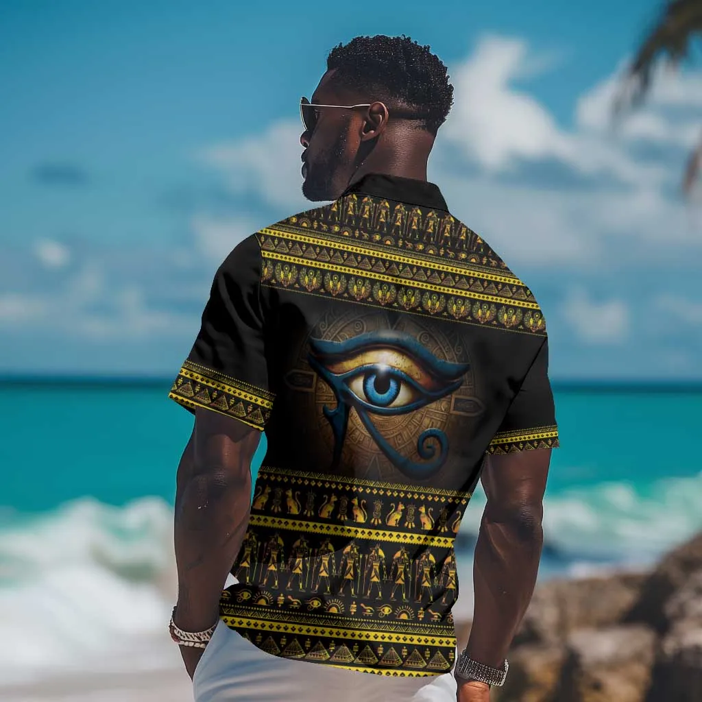 Ancient Egypt Eye Of Ra Hawaiian Shirt Sun To The Egyptians LT14