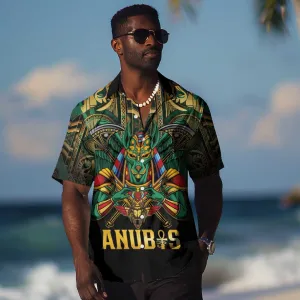 Ancient Egypt Hawaiian Shirt Anubis Egyptian LT15