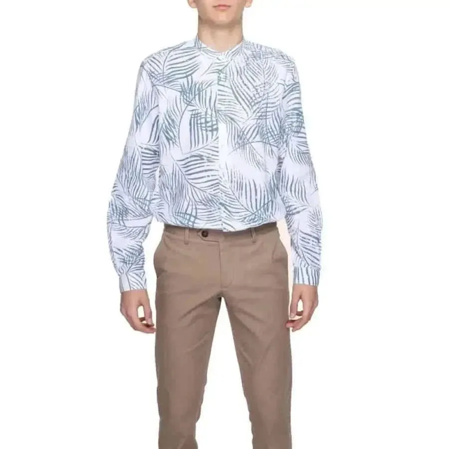 Antony Morato Men's Classic Long Sleeve Shirt