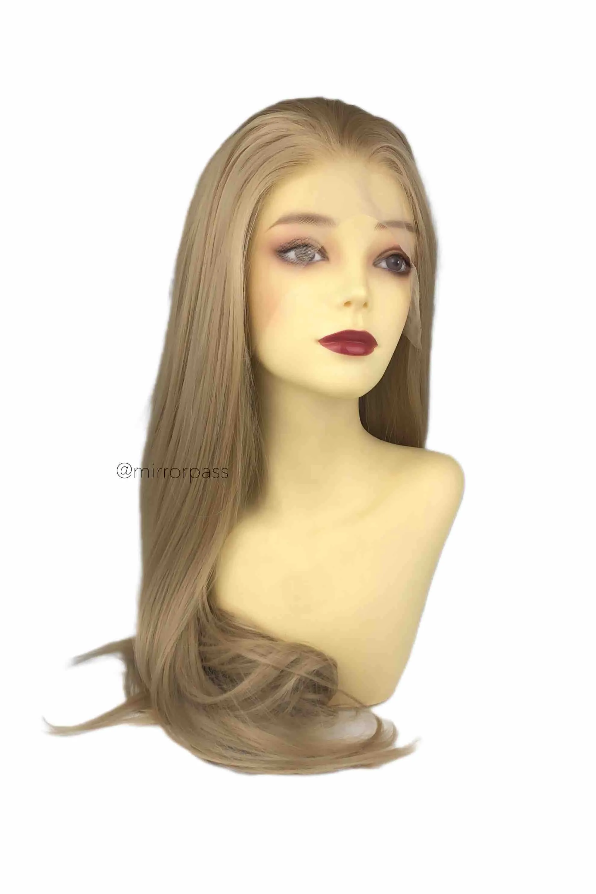 Ariana Blonde 2024｜Pre-Plucked Synthetic Swiss Heat-resistant Lace Front Wig