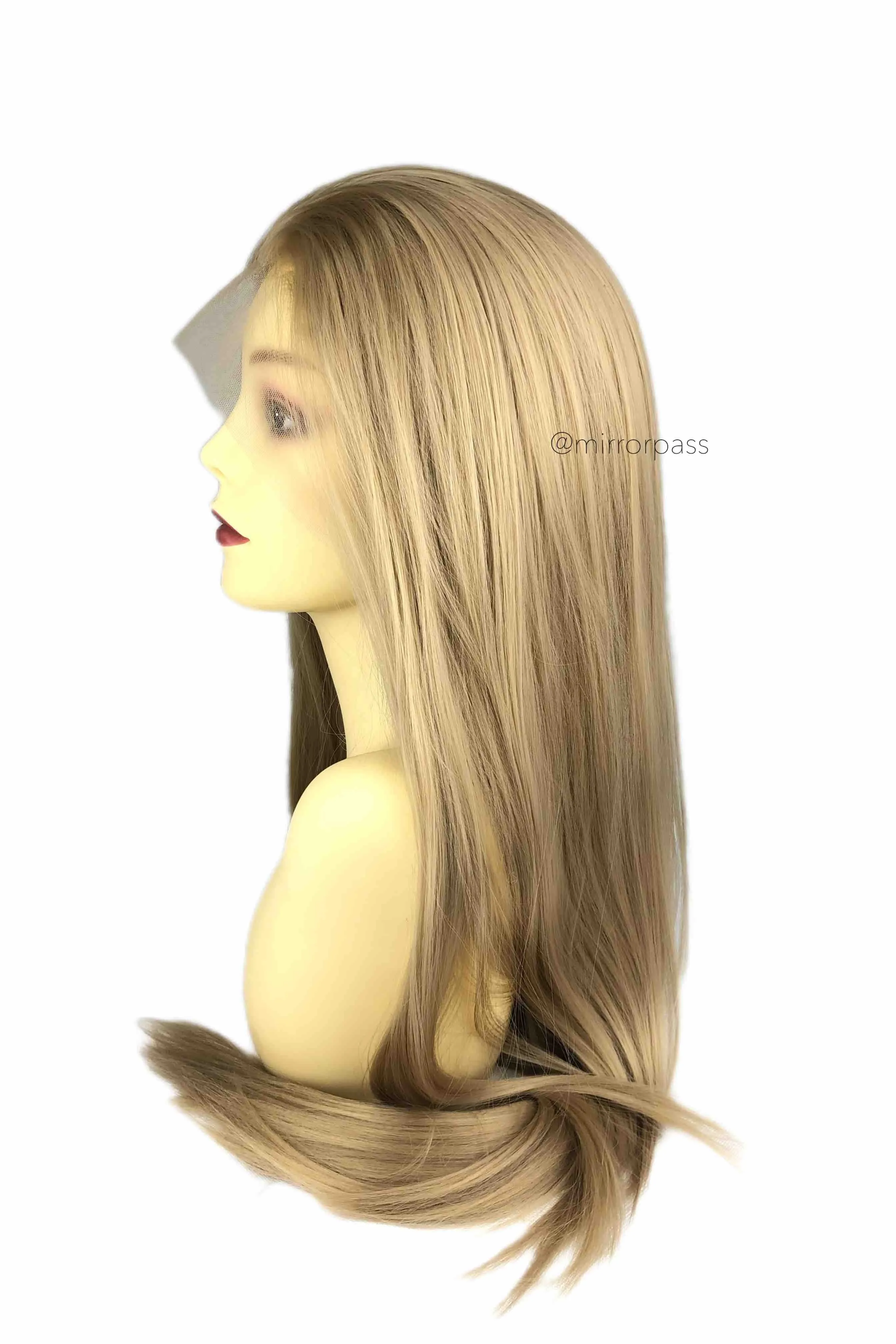 Ariana Blonde 2024｜Pre-Plucked Synthetic Swiss Heat-resistant Lace Front Wig