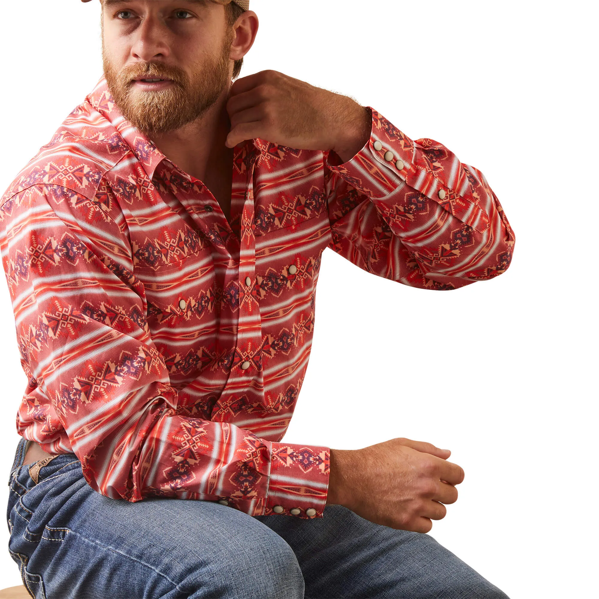 Ariat MEN'S 10043920 Davon Classic Fit Shirt