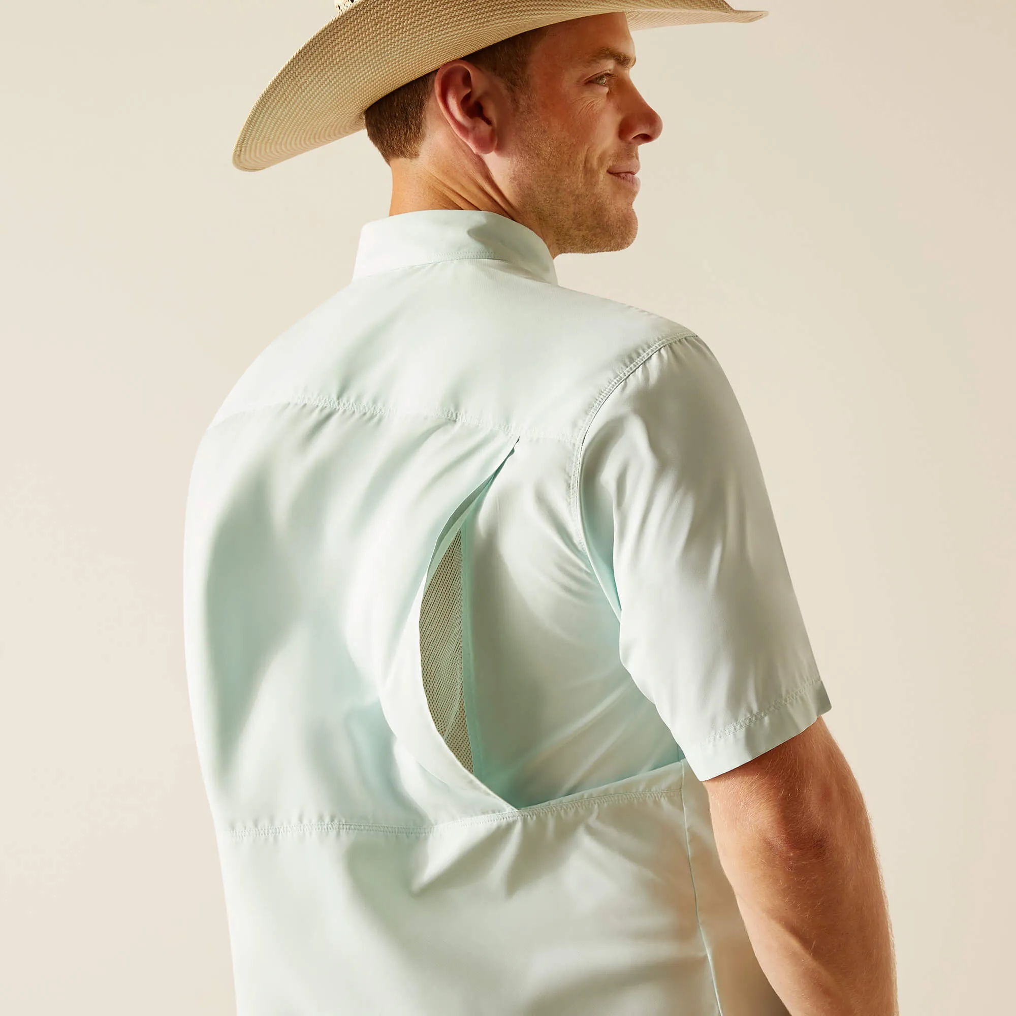 Ariat Men's VentTek Outbound Classic Fit - Bleached Aqua