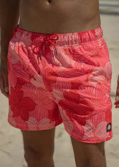 Arrecife Amapola Swim Short - Red