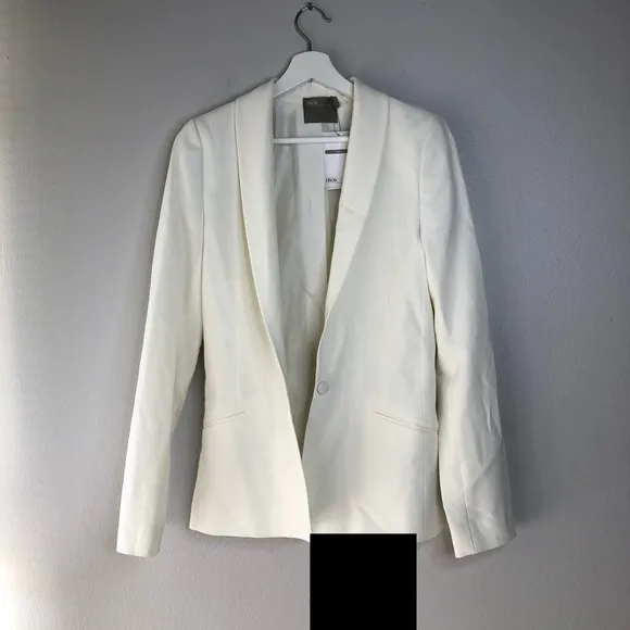 ASOS DESIGN Tall tailored forever blazer in White
