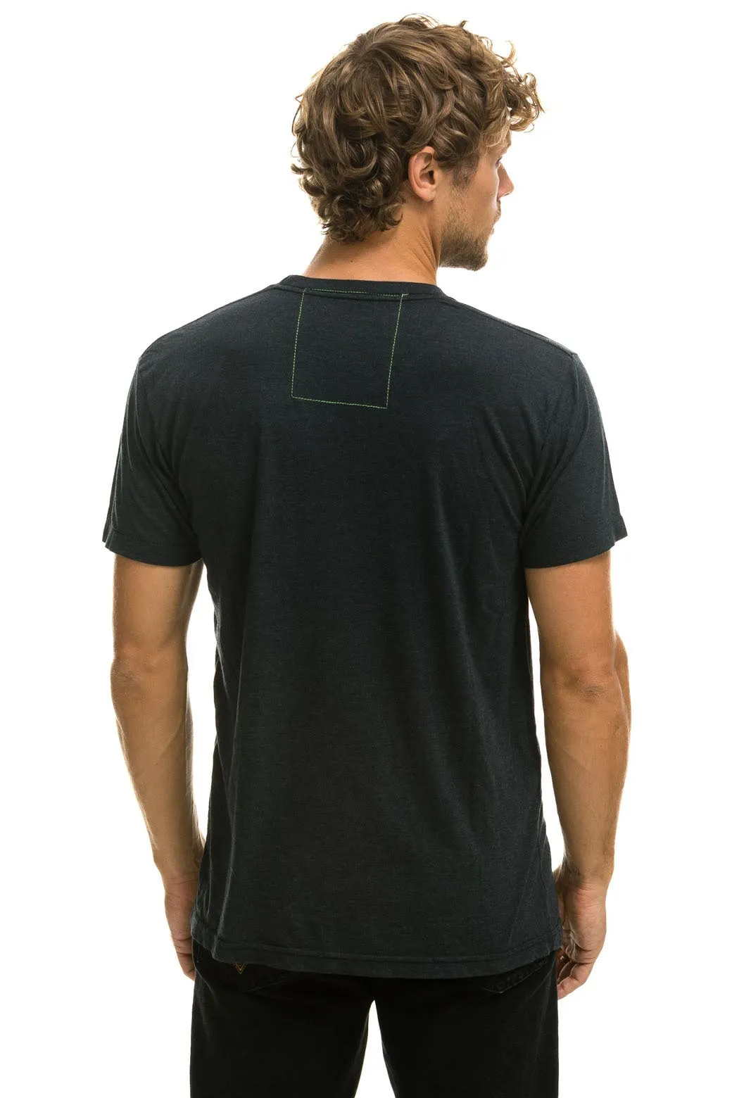AVIATOR NATION LAGUNA BEACH TEE - CHARCOAL