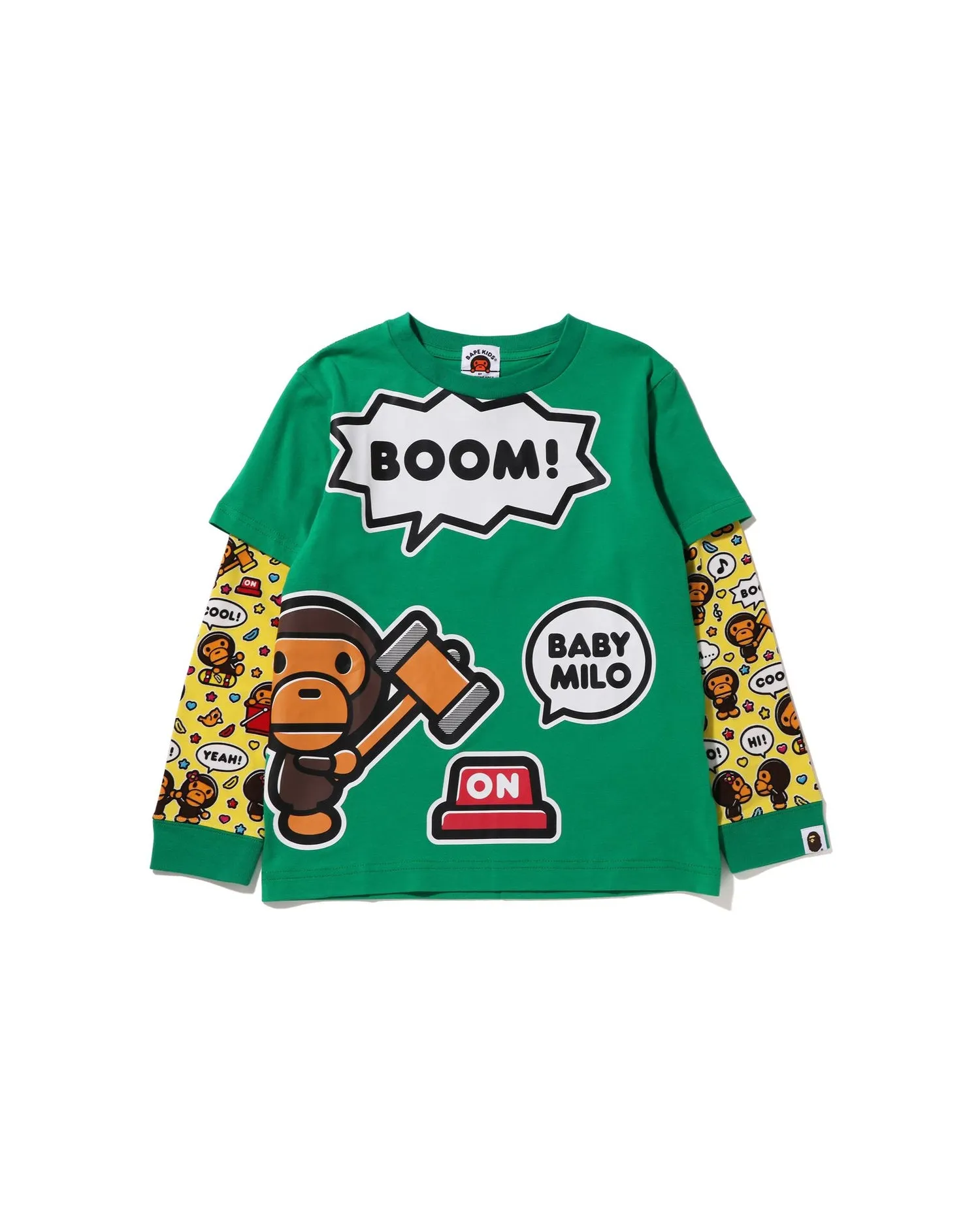 Baby Milo Speech Balloon Layered L/S Tee