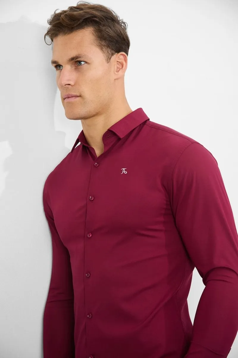 Bamboo Shirt in Claret