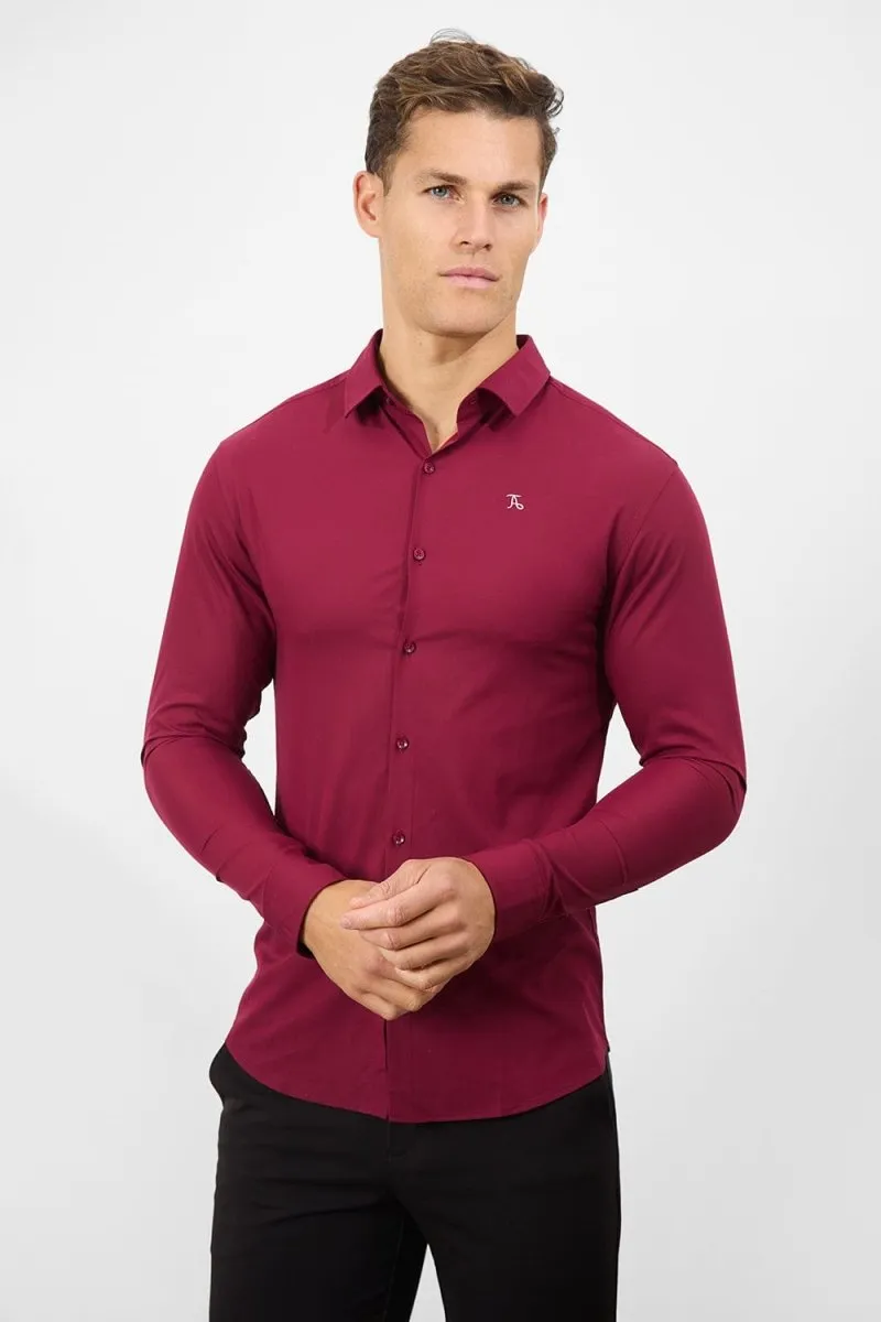 Bamboo Shirt in Claret