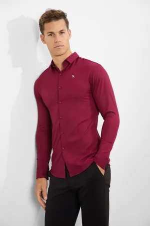 Bamboo Shirt in Claret