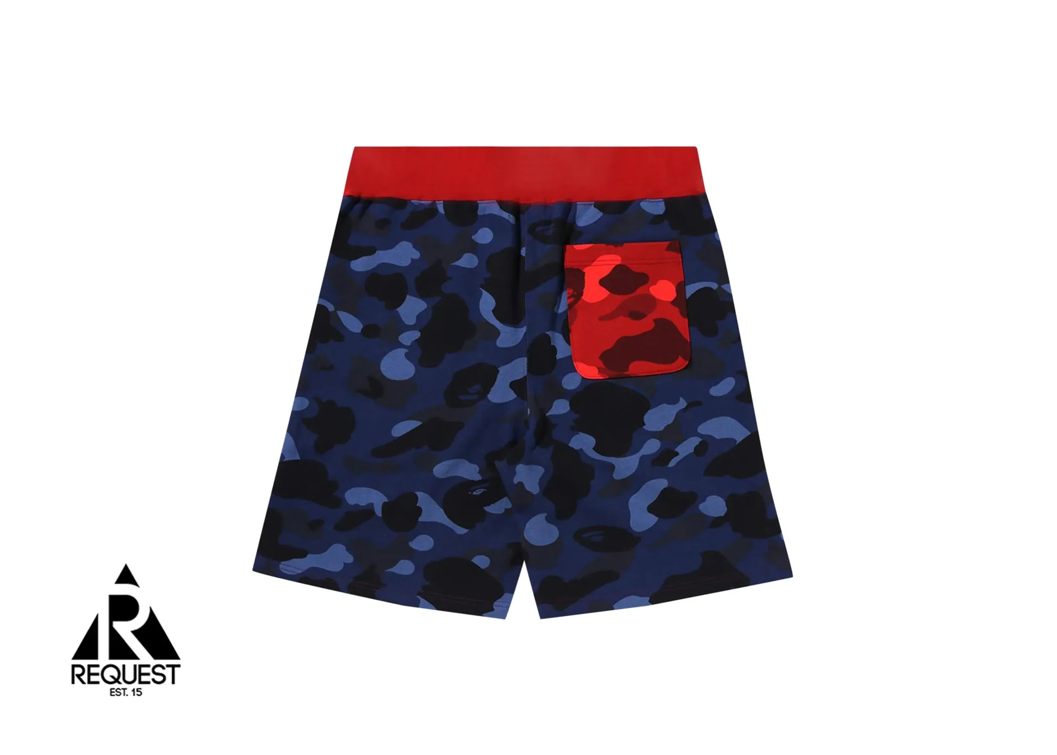 BAPE Crazy Camo Shark Shorts "Purple"