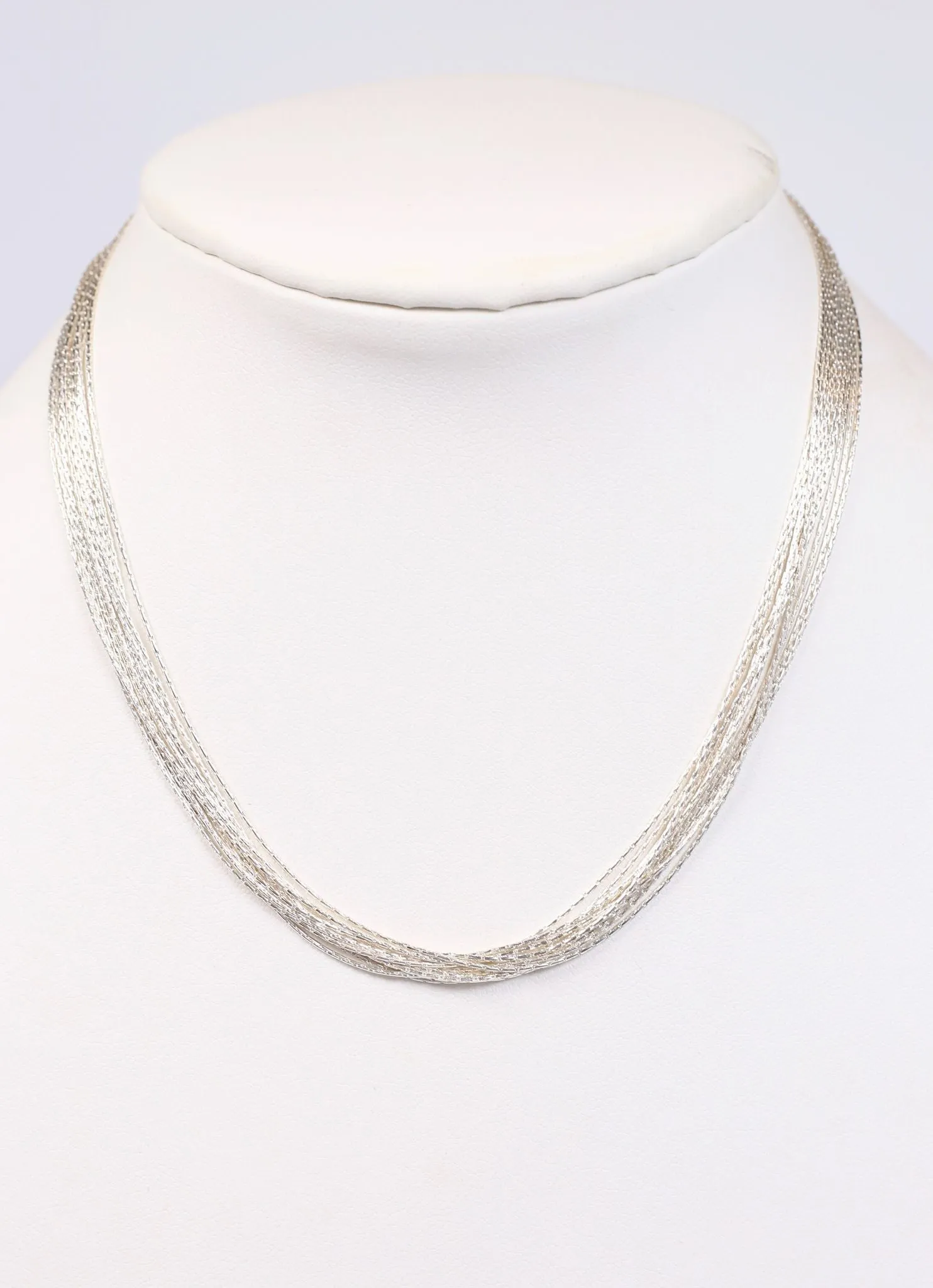 Barnabe Layered Necklace SILVER