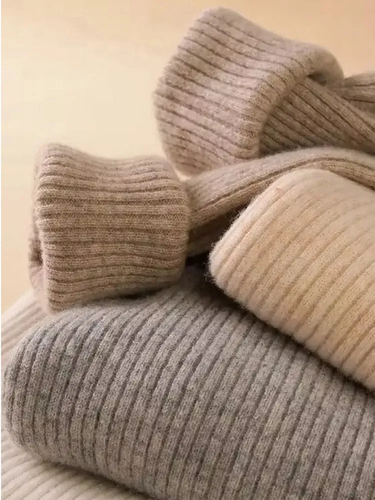 Basic Soft Top Sweaters For Women