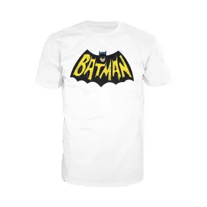 Batman 66 Logo Official Men's T-Shirt (White)