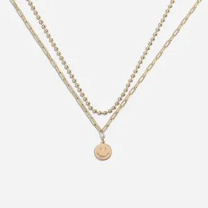 Be the Bright Side Layered Necklace